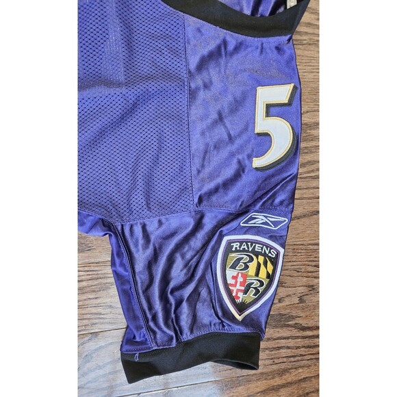 Terrell Suggs #55 Baltimore Ravens Reebok On Field Jersey Purple Size 52 NWT - Picture 7 of 13